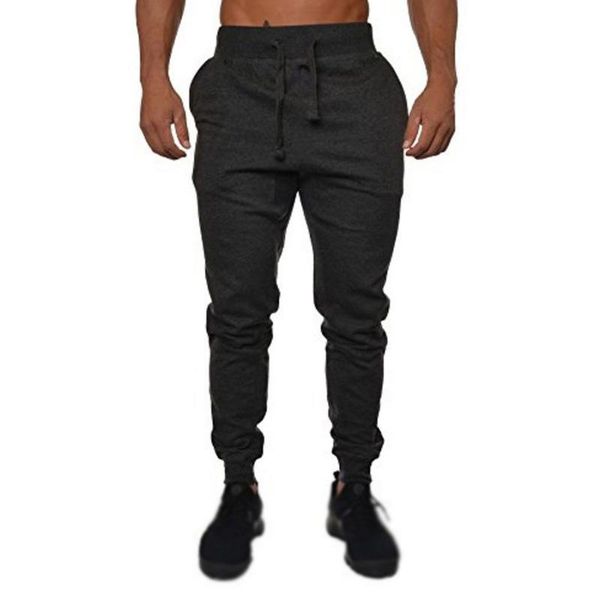 men's pants men pencil solid color slim sports drawstring trousers middle waist casual male, Black
men's pants men pencil solid color slim sports drawstring trousers middle waist casual male, Black