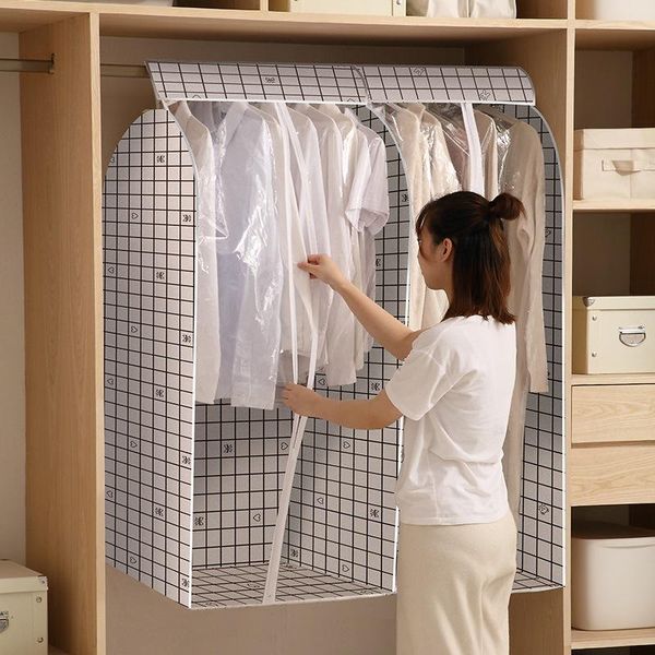 clothes dust cover bag fully enclosed wide three-dimensional suit coat storage moisture-proof household transparent organizer bags
clothes dust cover bag fully enclosed wide three-dimensional suit coat storage moisture-proof household transparent organizer bags