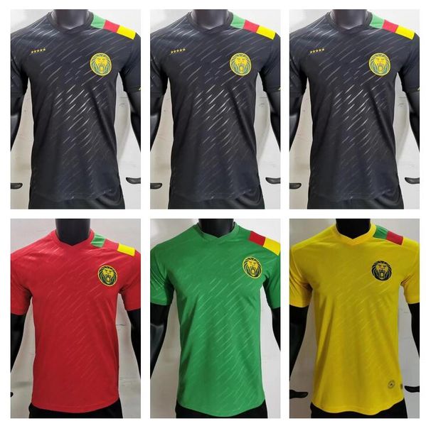 21/22/23 cameroon soccer jerseys national team 2021 2022 2023 aboubakar toko ekambi ngamaleu choupo-moting ganago anguissa africa cup men fo, Black;yellow
21/22/23 cameroon soccer jerseys national team 2021 2022 2023 aboubakar toko ekambi ngamaleu choupo-moting ganago anguissa africa cup men fo, Black;yellow
