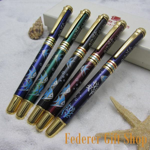 set liseur deep sea fish pattern 5 color fountain pen f nib gift ink l9612 pens
set liseur deep sea fish pattern 5 color fountain pen f nib gift ink l9612 pens