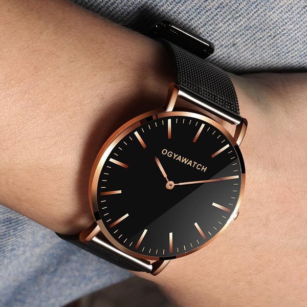 wristwatches men watches simple quartz wristwatch business men's clock big dial stainess steel mesh belt relogio masculino erkek kol sa, Slivery;brown
wristwatches men watches simple quartz wristwatch business men's clock big dial stainess steel mesh belt relogio masculino erkek kol sa, Slivery;brown