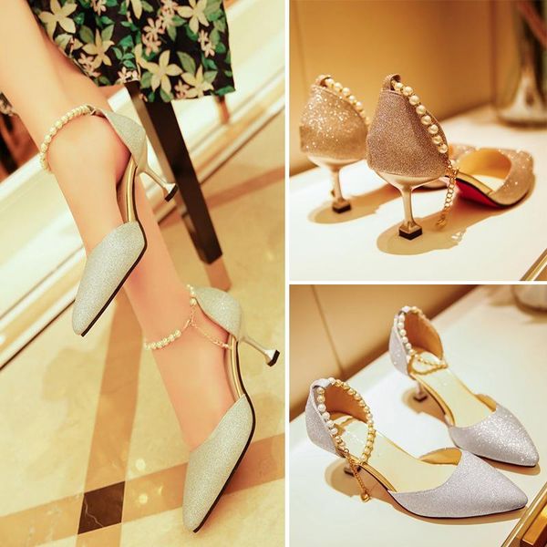 silver sequin word buckle sandals women spring 2021 hollow pointed cat heel shoes gold wild high women's, Black
silver sequin word buckle sandals women spring 2021 hollow pointed cat heel shoes gold wild high women's, Black