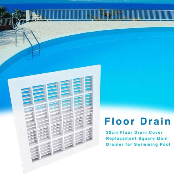pool & accessories 30cm12 inch floor drain cover replacement square main drainer white color for swimming suction and dual outlet
pool & accessories 30cm12 inch floor drain cover replacement square main drainer white color for swimming suction and dual outlet