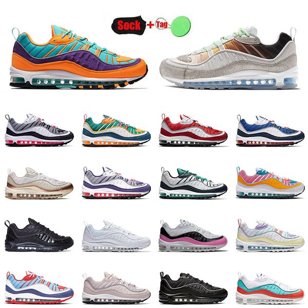 2021 arrival la mezcla cushions 98s running shoes mens women cone triple white all black easter gym red nlke airmaxs max trainers sneakers 3
2021 arrival la mezcla cushions 98s running shoes mens women cone triple white all black easter gym red nlke airmaxs max trainers sneakers 3