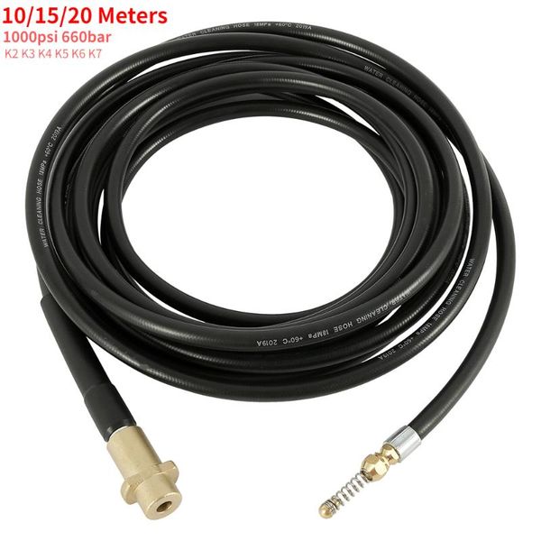 professional hand tool sets 10-20 meters 1000psi 660bar high pressure washer sewer drain water cleaning hose pipe cleaner for karcher k2
professional hand tool sets 10-20 meters 1000psi 660bar high pressure washer sewer drain water cleaning hose pipe cleaner for karcher k2