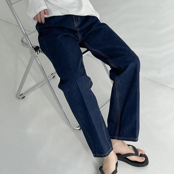 men's jeans iefb denim pants spring and autumn ins fashion loose straight 2021 casual dark blue 9y6965
men's jeans iefb denim pants spring and autumn ins fashion loose straight 2021 casual dark blue 9y6965