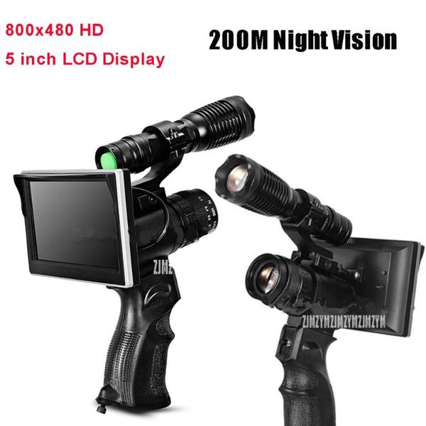 night vision camera nv spotter ir laser 50mm lens 5inch lcd hunting scope security cameras
night vision camera nv spotter ir laser 50mm lens 5inch lcd hunting scope security cameras