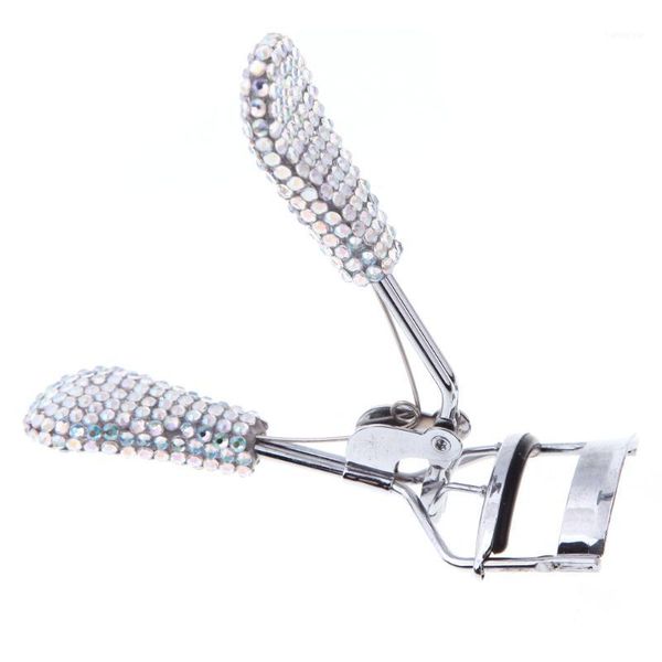 wholesale- 2021 fashion beauty tool curling rhinestone eyelashes curler shining silver handle eye lash clip1
wholesale- 2021 fashion beauty tool curling rhinestone eyelashes curler shining silver handle eye lash clip1