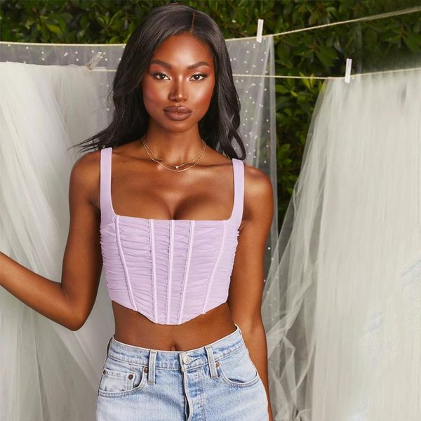 women's tanks & camis summer crop women sleeveless backless 2 layer elastic mesh zipper fashion peplum lady beach party clothes, White
women's tanks & camis summer crop women sleeveless backless 2 layer elastic mesh zipper fashion peplum lady beach party clothes, White