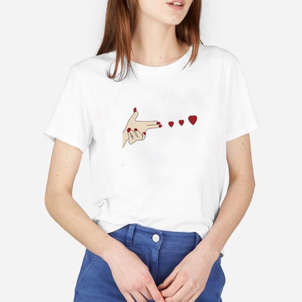 women's t-shirt summer womens clothing t-shirt o-neck short sleeve casual fashion 90s tees harajuku outdoor eros pistol print grap, White
women's t-shirt summer womens clothing t-shirt o-neck short sleeve casual fashion 90s tees harajuku outdoor eros pistol print grap, White