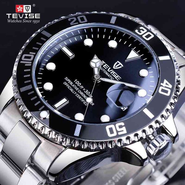 stainlsee tevis men black sier steel date dispaly luxury brand waterproof lighting automatic mechanical watches, Slivery;brown
stainlsee tevis men black sier steel date dispaly luxury brand waterproof lighting automatic mechanical watches, Slivery;brown