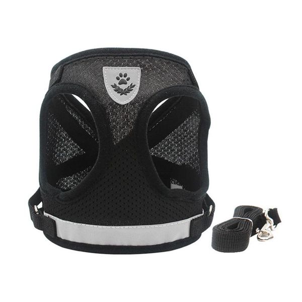 mesh puppy cat pet chest harness vest-style dog leash breathable rope walking lead traction supplies collars & leashes
mesh puppy cat pet chest harness vest-style dog leash breathable rope walking lead traction supplies collars & leashes