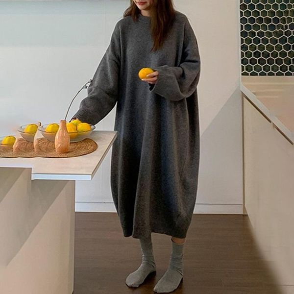 casual dresses dress knit autumn winter loose pullover women fashion 2021 solid color hoodie slim korean long oversize retro fall, Black;gray
casual dresses dress knit autumn winter loose pullover women fashion 2021 solid color hoodie slim korean long oversize retro fall, Black;gray