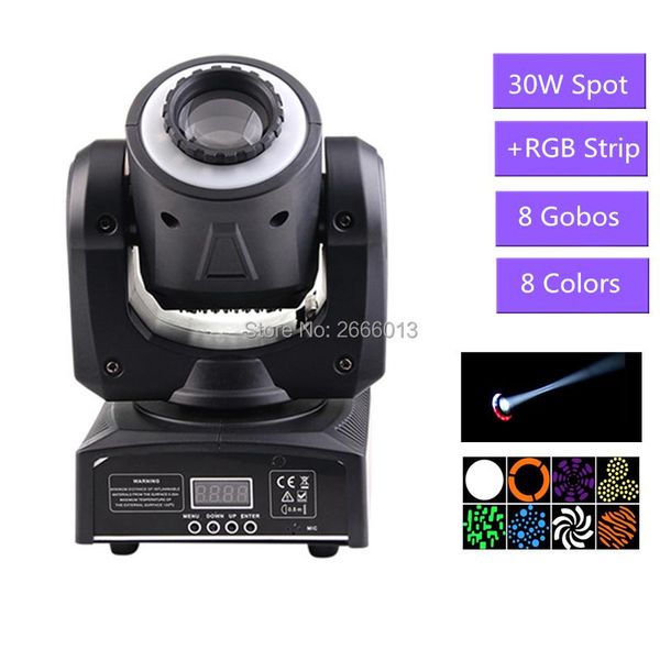 effects 30w led spot moving head stage effect lighting with rgb light strip good for dj disco home party bar dmx patterns
effects 30w led spot moving head stage effect lighting with rgb light strip good for dj disco home party bar dmx patterns