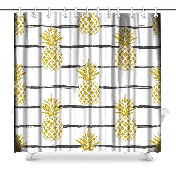 shower curtains aplysia summer gold pineapple on striped picture art paintings effect print bathroom decor curtain with hooks 72 inches
shower curtains aplysia summer gold pineapple on striped picture art paintings effect print bathroom decor curtain with hooks 72 inches
