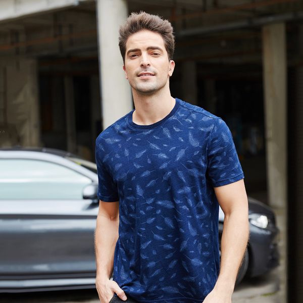 men's t-shirts gustomerd summer cotton feather print t-shirt casual fashion short-sleeved men 66bv, White;black
men's t-shirts gustomerd summer cotton feather print t-shirt casual fashion short-sleeved men 66bv, White;black