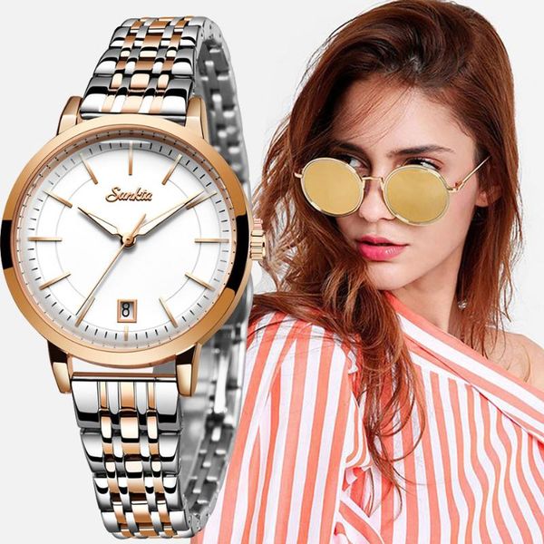 wristwatches sunkta rose gold watch women quartz watches ladies brand crystal luxury female wrist girl gift clock relogio feminino, Slivery;brown
wristwatches sunkta rose gold watch women quartz watches ladies brand crystal luxury female wrist girl gift clock relogio feminino, Slivery;brown