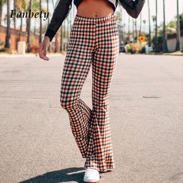 vintage high waist plaid printed ladies flare leggings 2021 spring summer women bodycon trousers fashion skinny club pants women's & ca, Black;white
vintage high waist plaid printed ladies flare leggings 2021 spring summer women bodycon trousers fashion skinny club pants women's & ca, Black;white