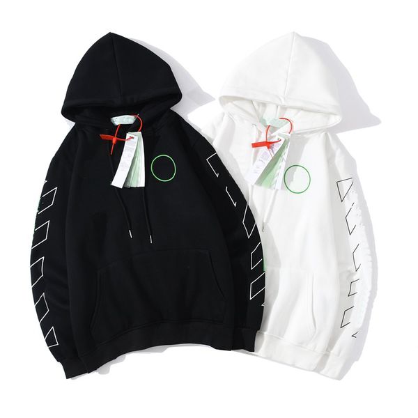 autumn and winter off fluorescent green arrow hoodie loose print men's women's couple fashion brand coat, Black
autumn and winter off fluorescent green arrow hoodie loose print men's women's couple fashion brand coat, Black