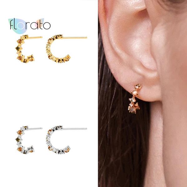 stud 925 sterling silver ear needle earrings for women minimalist charm colorful crystal fashion jewelry accessories, Golden;silver
stud 925 sterling silver ear needle earrings for women minimalist charm colorful crystal fashion jewelry accessories, Golden;silver
