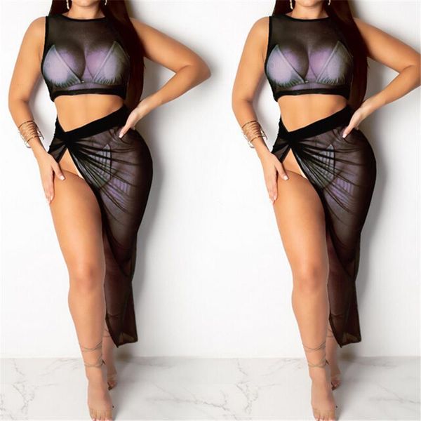beach cover up summer sheer bikini cover-up crop dress skirt swimwear solid color bathing suit ups women's, White;black
beach cover up summer sheer bikini cover-up crop dress skirt swimwear solid color bathing suit ups women's, White;black