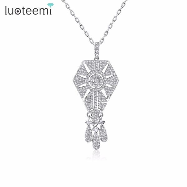 pendant necklaces luoteemi vintage charm for women party wedding tiny round crystal chandelier cz stone collares christmas gift, Silver
pendant necklaces luoteemi vintage charm for women party wedding tiny round crystal chandelier cz stone collares christmas gift, Silver