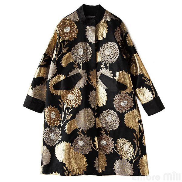 leather embro mill vintage royal spring autumn woman elegant lady loose black/blue floral beading trench coat female m-xxl
leather embro mill vintage royal spring autumn woman elegant lady loose black/blue floral beading trench coat female m-xxl