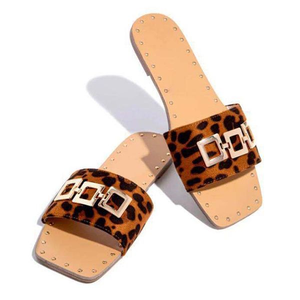 fashion rivet buckle outside slides women's summer printed leaves pu slippers ladies flat tpr soled sandals, Black
fashion rivet buckle outside slides women's summer printed leaves pu slippers ladies flat tpr soled sandals, Black