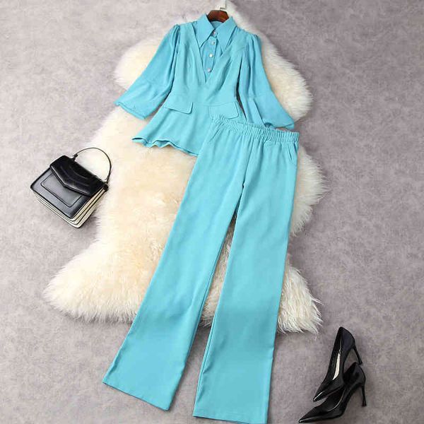 women's two piece pants spring 3/4 sleeve lapel neck pure color panelled + high waist elastic suits 2 s set lm0311905 c68v, White
women's two piece pants spring 3/4 sleeve lapel neck pure color panelled + high waist elastic suits 2 s set lm0311905 c68v, White