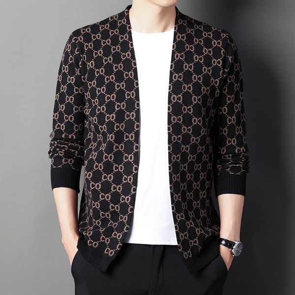 spring and autumn sweaters, cardigans, knitwear, coat trend, wear cloak, fashion brand men's cloth, White;black
spring and autumn sweaters, cardigans, knitwear, coat trend, wear cloak, fashion brand men's cloth, White;black