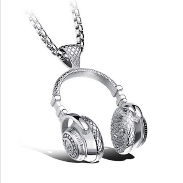 fan dj music headphone pendant necklace long chain men women hip hop punk style jewelry rock headset male gift necklaces, Silver
fan dj music headphone pendant necklace long chain men women hip hop punk style jewelry rock headset male gift necklaces, Silver