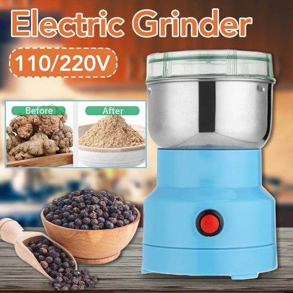 electric coffee bean grinder grain mill kitchen tool pepper spice nut cereal dry grinding machine grinders
electric coffee bean grinder grain mill kitchen tool pepper spice nut cereal dry grinding machine grinders