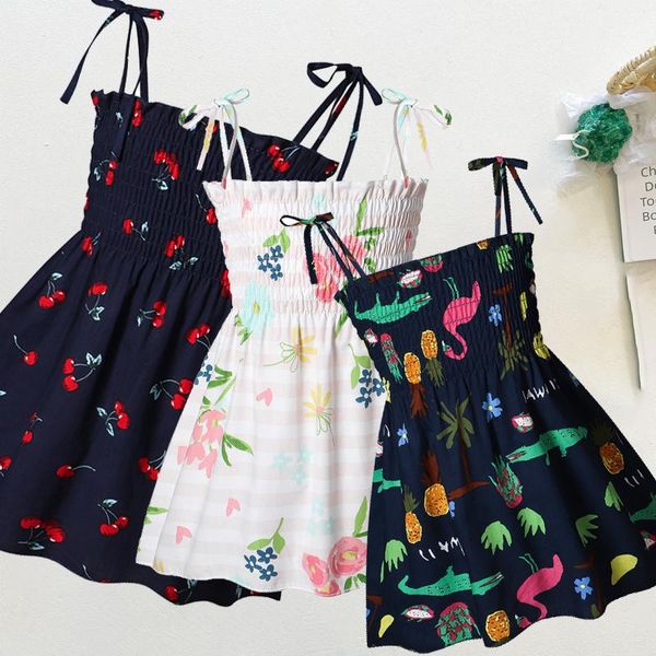 girl's dresses children's summer beach dress girls kids sleeveless strap princess cotton flower print children clothes, Red;yellow
girl's dresses children's summer beach dress girls kids sleeveless strap princess cotton flower print children clothes, Red;yellow