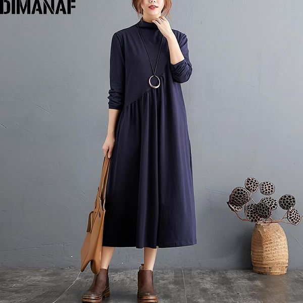 casual dresses plus size women dress long sleeve turtleneck pleated elegant lady vestidos autumn winter cotton loose female clothing 8mhd, Black;gray
casual dresses plus size women dress long sleeve turtleneck pleated elegant lady vestidos autumn winter cotton loose female clothing 8mhd, Black;gray