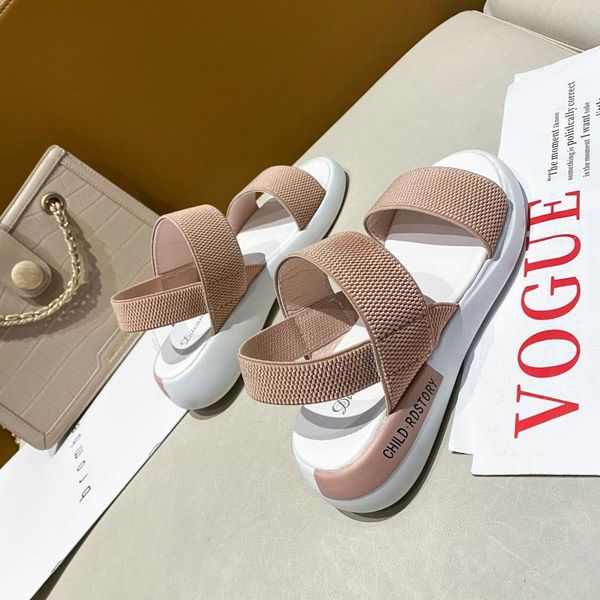 sandals 2021 women flat platform summer lady fabric soft casual breathable elastic band sandalias mujer pu, Black
sandals 2021 women flat platform summer lady fabric soft casual breathable elastic band sandalias mujer pu, Black