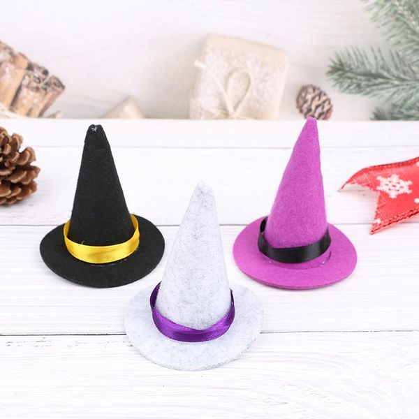 party hats 2pcs mini felt witch handmade wine bottle decor for halloween diy hair accessories crafts supplies(black)
party hats 2pcs mini felt witch handmade wine bottle decor for halloween diy hair accessories crafts supplies(black)