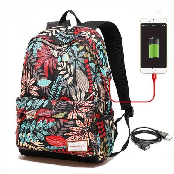 women usb charging lapbackpack for teenage girls school bag printing female backpacks college students
women usb charging lapbackpack for teenage girls school bag printing female backpacks college students