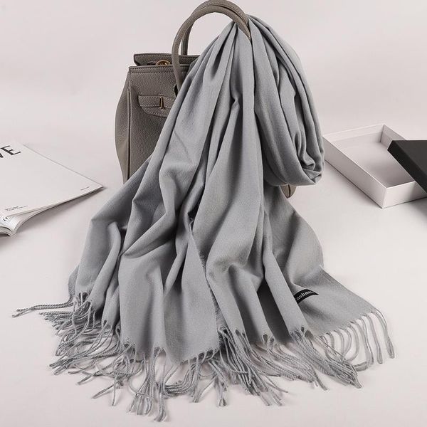 scarves 2021 winter cashmere women scarf female lady tassel bandana solid shawl wraps foulard tippet pashmina, Blue;gray
scarves 2021 winter cashmere women scarf female lady tassel bandana solid shawl wraps foulard tippet pashmina, Blue;gray