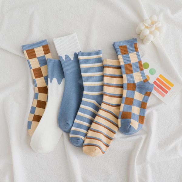 socks & hosiery spring autumn winter ins women comfortable breathable plaid female cotton warm ladies for blue style, Black;white
socks & hosiery spring autumn winter ins women comfortable breathable plaid female cotton warm ladies for blue style, Black;white