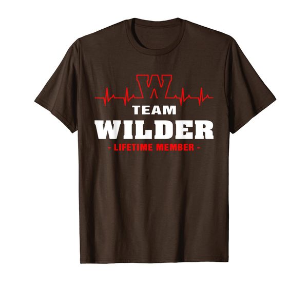 team wilder lifetime member shirt surname, last name gift t-shirt, White;black
team wilder lifetime member shirt surname, last name gift t-shirt, White;black