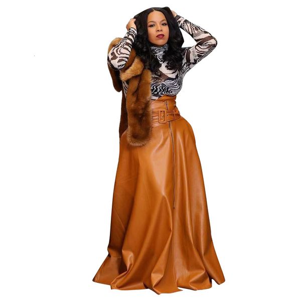 selling wimen solid high waist floor-length pu 2021 spring autumn lady's real pos sashes irregular a-line skirts, Black
selling wimen solid high waist floor-length pu 2021 spring autumn lady's real pos sashes irregular a-line skirts, Black