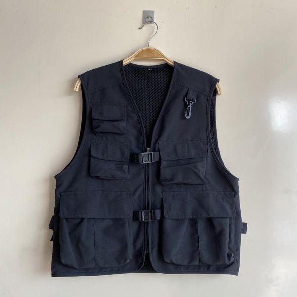 men's vests plus size quick dry v neck crop boys mesh sleeveless waterproof outdoor fishing vest summer casual loose tool work men, Black;white
men's vests plus size quick dry v neck crop boys mesh sleeveless waterproof outdoor fishing vest summer casual loose tool work men, Black;white