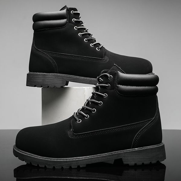 fashion snow ankle boots men suede leather winter warm fur boots for men casual shoes male work tooling boots cowboy botas black
fashion snow ankle boots men suede leather winter warm fur boots for men casual shoes male work tooling boots cowboy botas black