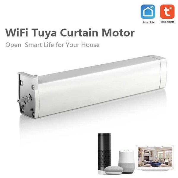 smart home control electirc curtain motor wifi connection voice white 110-240v for tuya
smart home control electirc curtain motor wifi connection voice white 110-240v for tuya
