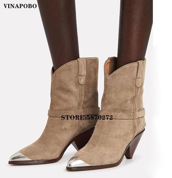 boots vinapobo genuine leather women metal pointed toe ladies winter ankle for high heels spring autumn matin, Black
boots vinapobo genuine leather women metal pointed toe ladies winter ankle for high heels spring autumn matin, Black