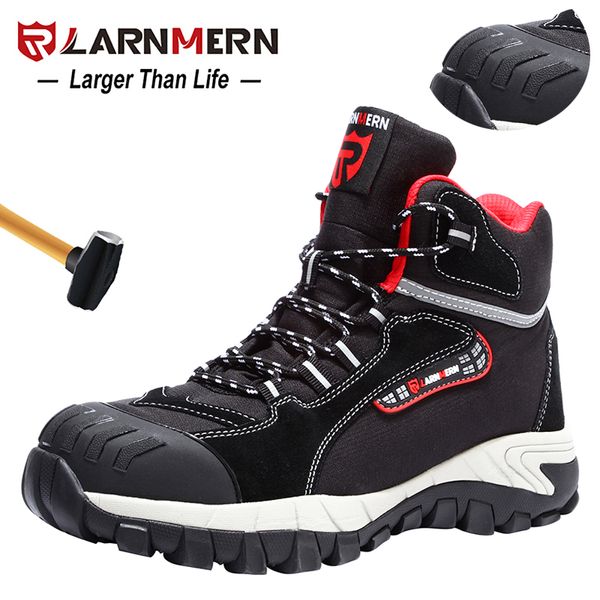 larnmern mens work shoes steel toe safety shoes comfortable lightweight anti-smashing non-slip construction protective footwear, Black;brown
larnmern mens work shoes steel toe safety shoes comfortable lightweight anti-smashing non-slip construction protective footwear, Black;brown