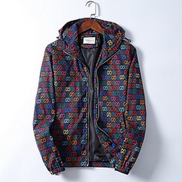 fashion designer hooded jackets long sleeve zipper windbreaker jacket men outdoor streetwear casual coats, Black;brown
fashion designer hooded jackets long sleeve zipper windbreaker jacket men outdoor streetwear casual coats, Black;brown