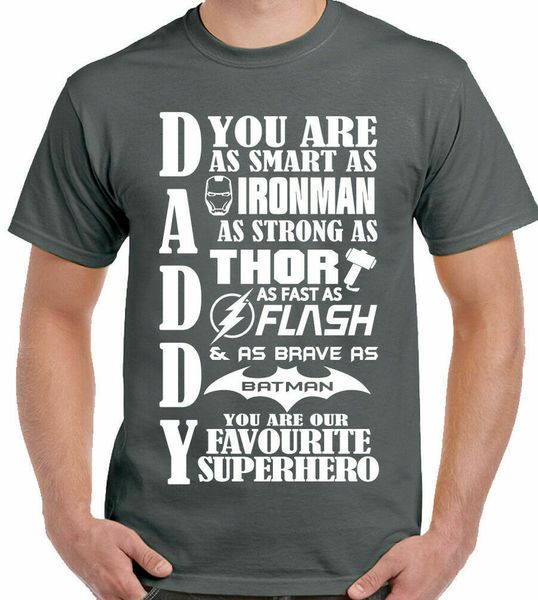 Daddy t-shirt our favourite superhero mens Funny birthday 30th 40th 50th, White;black
Daddy t-shirt our favourite superhero mens Funny birthday 30th 40th 50th, White;black