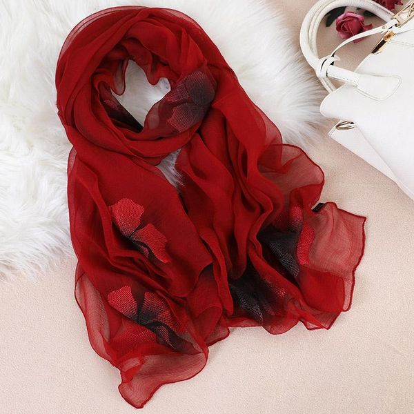 berets silk scarf women wild embroidered gauze fashion sunscreen shawl black, Blue;gray
berets silk scarf women wild embroidered gauze fashion sunscreen shawl black, Blue;gray
