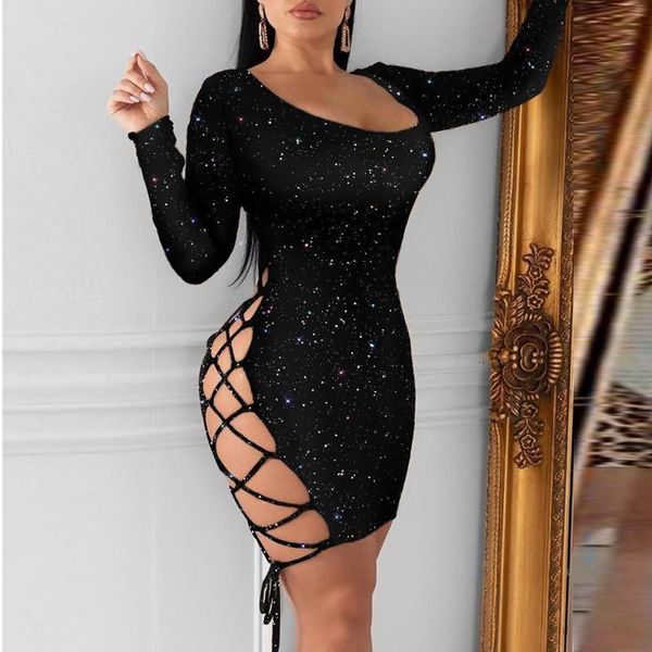 casual dresses robe dress women leopard print club night backless lace-up bodycons long sleeve outfits for moulante, Black;gray
casual dresses robe dress women leopard print club night backless lace-up bodycons long sleeve outfits for moulante, Black;gray